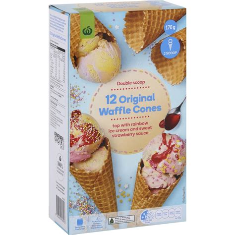 Waffle Cone Calories Without Ice Cream at James Loch blog