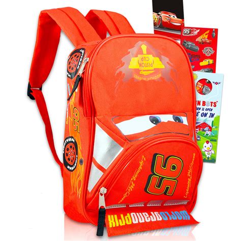Buy Disney Cars Mini Backpack for Kids Boys ~ Premium 12" Lightning ...