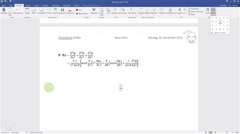Insert mathematical formulas and symbols in Word