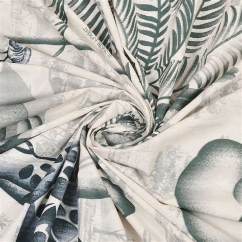 Jungle Adventure Green Pure Cotton Double Bedsheet – JaipurFabric®