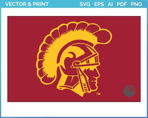 Usc Trojan Head Logo