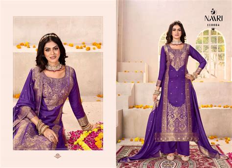 NAARI GUL RAAS PASHMINA JACQUARD DESIGNER SUITS AT BEST ONLINE RATE ...