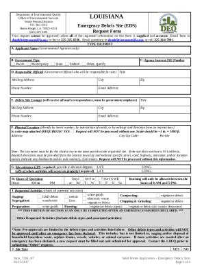 Waste Permits Division - deq louisiana Doc Template | pdfFiller