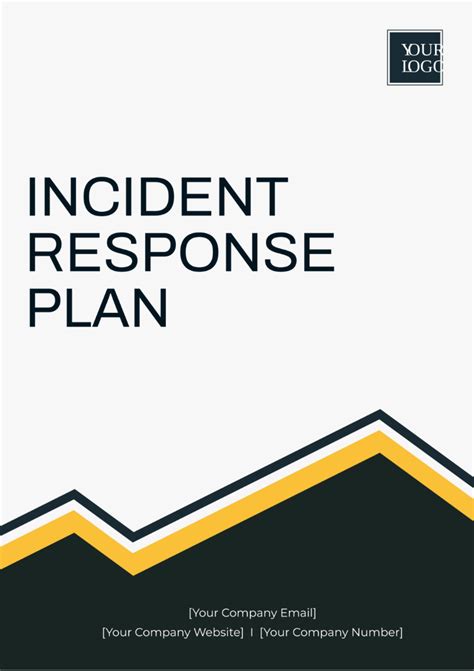 Free Incident Response Plan Template to Edit Online