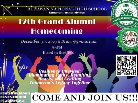 12th BNHS Grand Alumni Homecoming , Bunawan, Agusan del Sur, Kidapawan ...