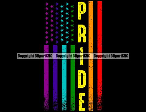 Gay Pride USA Flag America American Rainbow Flag LGBT Pride - Etsy