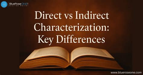 Direct vs Indirect Characterization | Master Storytelling