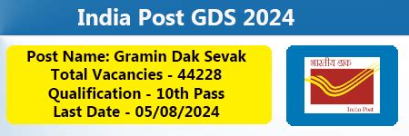 Gramin Dak Sevak Recruitment 2024 - 44228 GDS Posts, Edit Option From ...