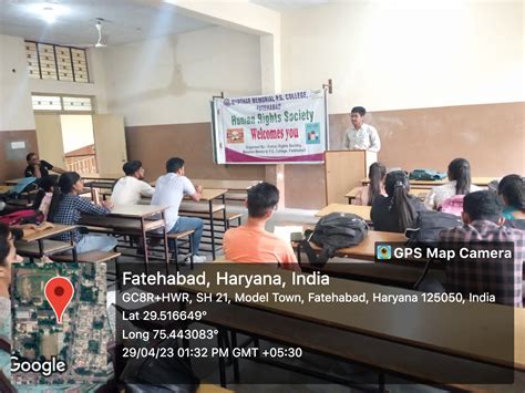 Activities | Declamation Competition | MANOHAR MEMORIAL COLLEGE
