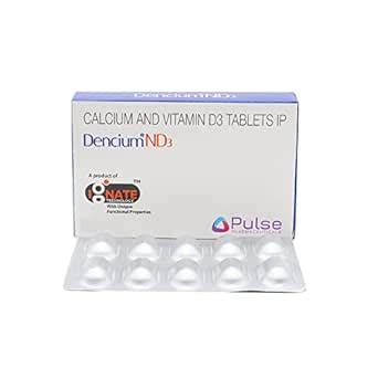 Dencium ND3 - Strip of 10 Tablets : Amazon.in: Health & Personal Care