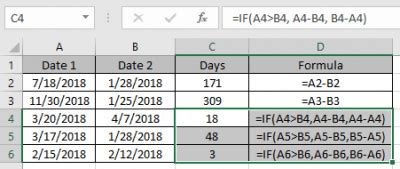 How to Use Days Function in Excel 的图像结果