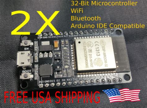Unbranded/Generic ESP32 DevKit Board with Wifi, Bluetooth, and Arduino ...