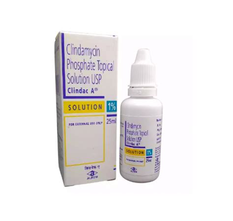 Buy Cleocin T Generic 1% Topical Solution, Generic Clindamycin 1% ...