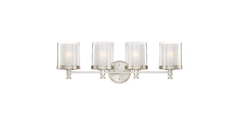 Bellevue NVBF23019BN Immured 4 Light 29-3/4" Wide Bathroom Vanity Light ...