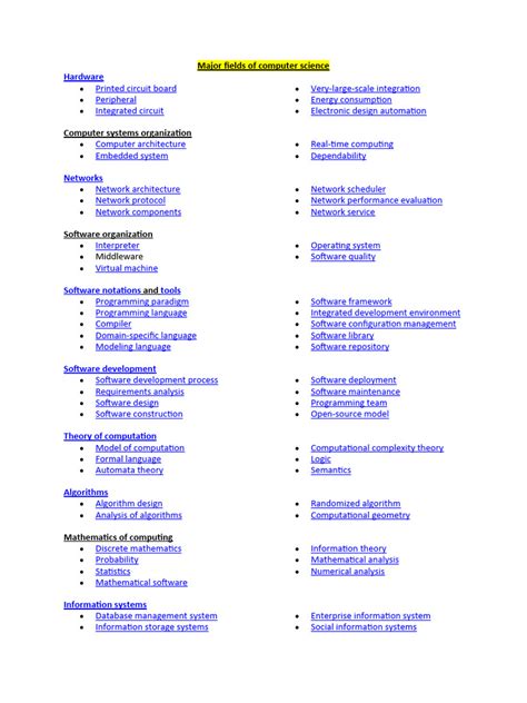 Types of Computer Science 的图像结果