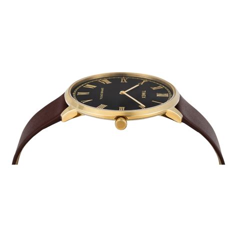 Timex Men Black Round Analog Dial Watch- TWEG22103