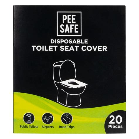 Pee Safe Disposable Toilet Seat Cover, 20 Count | Uses, Benefits, Price ...