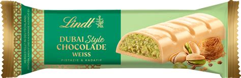 Lindt Dubai Style Chocolate Bar, White, 40 g - Piccantino Online Shop ...