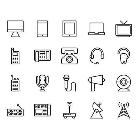 Communication Device Icon 的图像结果