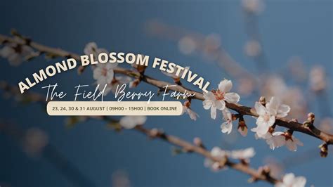 Almond Blossom Festival (30 & 31 August), The Field Berry Farm, 1876 ...