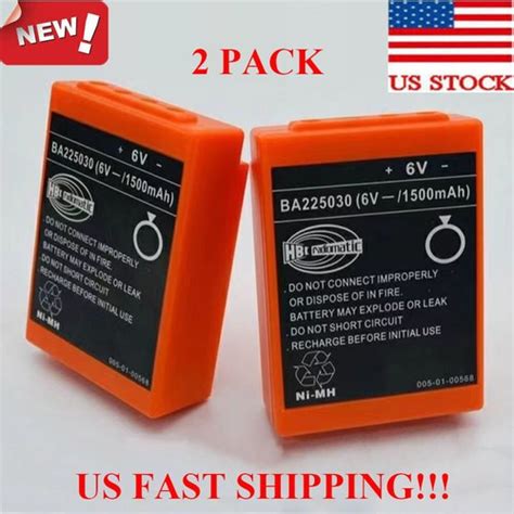 Unbranded 2pcs 1500mAh Ni-Mh Battery for HBC Radiomatic India | Ubuy