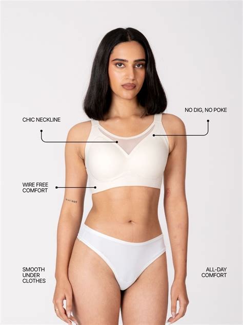 Skyn Sheer Fit Bra – Full Coverage, Breathable | Shapercult