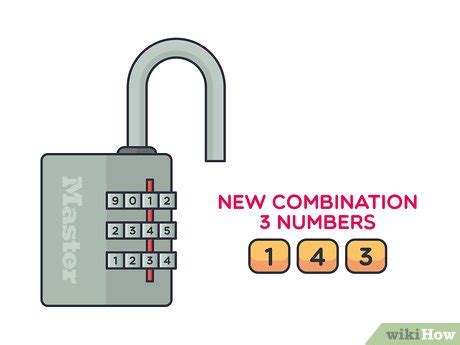 Image result for Master Lock Combination Lock Reset