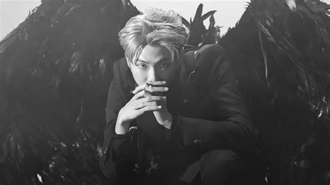 BTS, RM, Black Wings, Map of the Soul 7, 4K, HD Wallpaper | Rare Gallery