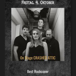 CRASHED ATTIC live on stage, Hardrockclub "Alexander The Great", Mainz ...