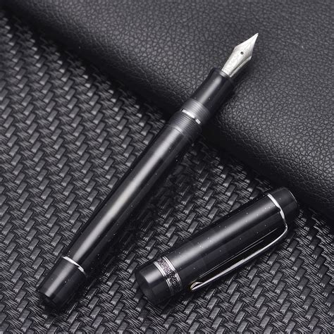 Buy Kaigelu 316A Medium Nib Fountain Pen with Ink Converter, Black ...