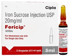 Ferri 100 Mg Injection 5 Ml - Uses, Side Effects, Dosage, Price | Truemeds