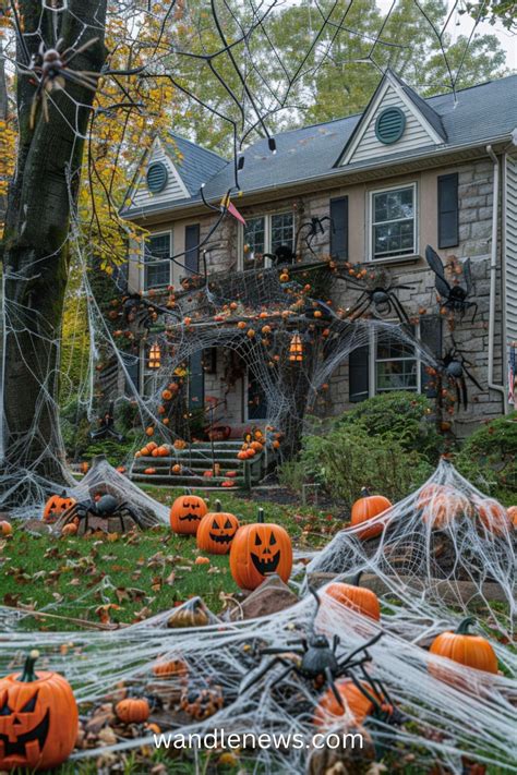 19 Creative Halloween Garden Decoration Ideas for Front Yards