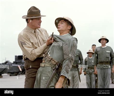 BABY BLUE MARINE, Michael Conrad, Jan Michael Vincent, 1976 Stock Photo ...