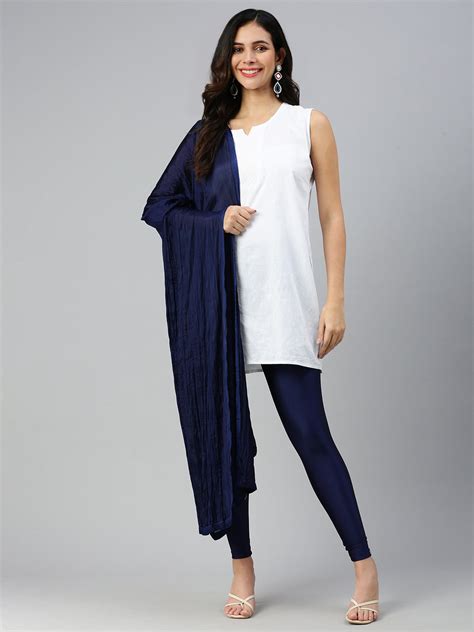 Shop Navy Shimmer Dupattas Online at Prisma - Trendy Collection ...