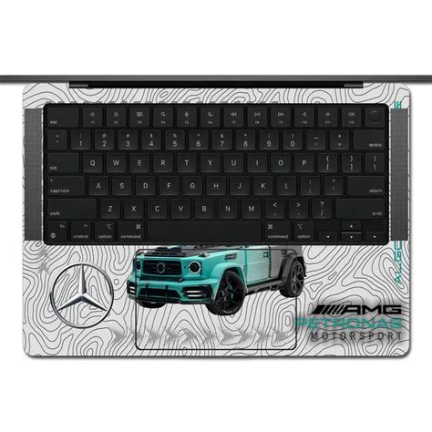 Mercedes AMG G63 Teal Laptop Skin for MacBook | Buy Online Now ...