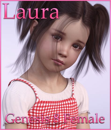 Laura for Genesis 8 ⋆ Freebies Daz 3D