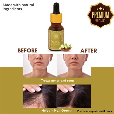 Moringa Essential Oil 15 ml – Organicos India Store