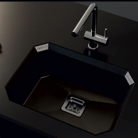 Carysil The Kristal Collection Granite Quartz Kitchen Sink - 24" x 18 ...