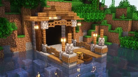 Image result for Minecraft Dock Tutorial