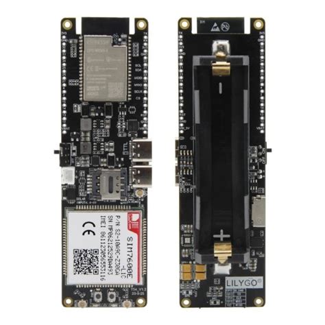 TTGO T-SIM7600E-L1C (Q197) 4G LTE CAT4 ESP32 Chip WiFi Bluetooth 18650 ...