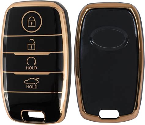 AUTOFRILL TPU Car Key Cover for Kia Seltos | Sonet | Carens 4 Button ...