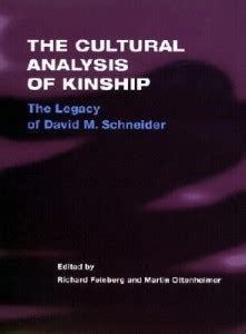 The Cultural Analysis of Kinship: Buy The Cultural Analysis of Kinship ...