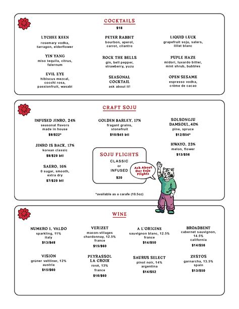 Seaport Boston Menu! — Nowon