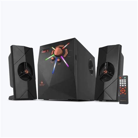 ZEBRONICS Zeb-BT2250RUF 2.1 Channel Speaker BT v5.0/USB/FM/AUX : Amazon ...