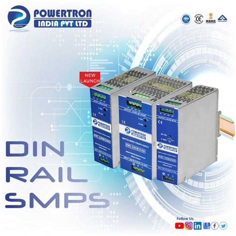 POWERTRON has NEWLY LAUNCHED DIN RAIL SMPS (Switch... | POWERTRON INDIA ...