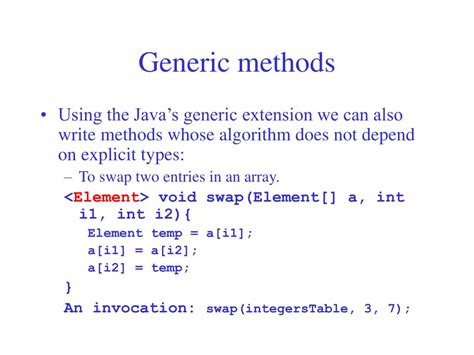 Image result for Generic Method Java