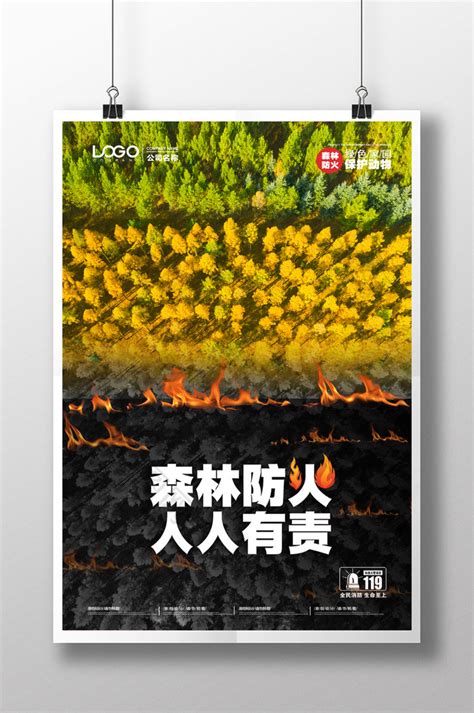 森林防火防范图片模板-包图网