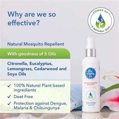 Buy THE MOMS CO. NATURAL MOSQUITO REPELLENT -100 ML Online & Get Upto ...