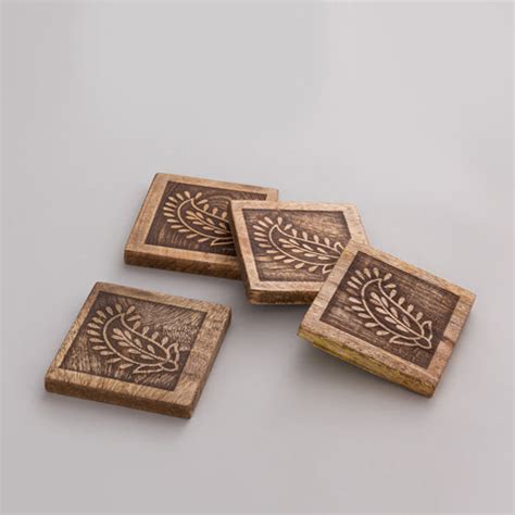 Stylish Marble and Printed Tile Coasters Online – Indecrafts