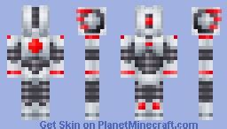 Red Robot Minecraft Skin 的图像结果